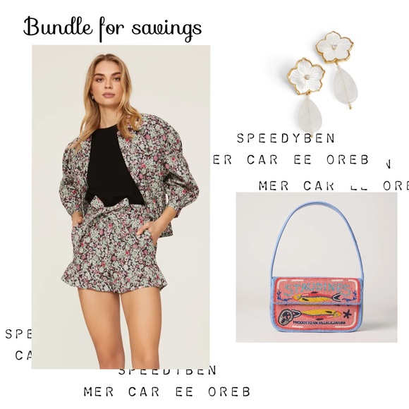 Cinq à Sept Penny Floral Shorts Size 4 - Picture 12 of 13